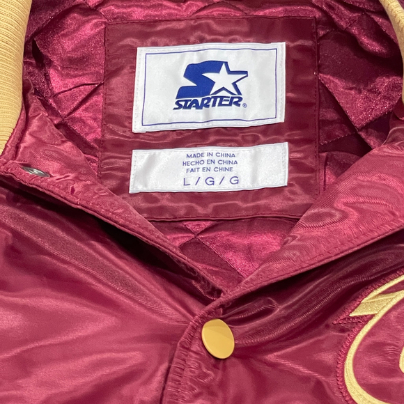 Starter Cleveland Cavaliers satin jacket size L - Picture 3 of 3